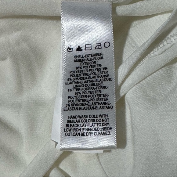 NWT Dress the Population Francis Dress in White - Size Small - Picture 8 of 9